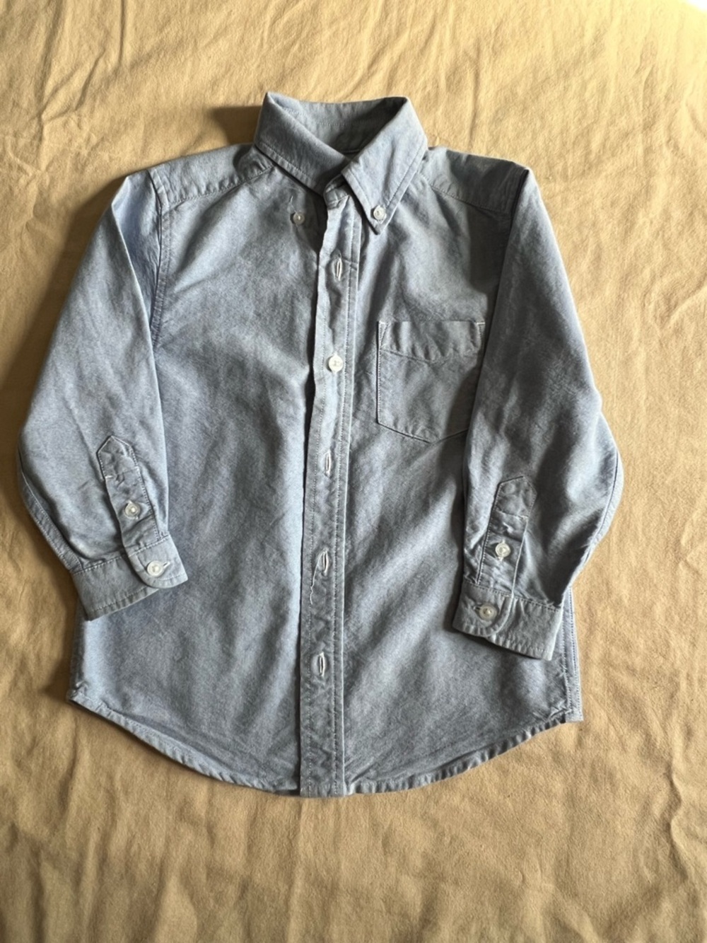 The Children's Place Light Blue Button-Down Shirt for Kids